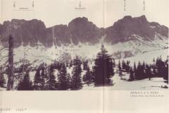 Die Alvierkette vom Älplikopf 1645m, östlicher Teil. Aufnahme von J. Knecht, Flums, am 08.04.1894