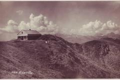 Alvierhütte, Poststempel vom 09.08.1933. Aufnahme und Verlag von Julius Buchmann, Grabs