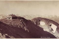 Alvierhütte, Poststempel vom 05.08.1940. Aufnahme und Verlag von Kurt Buchmann, Buchs, Nr. 932