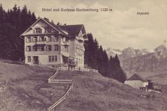 Hotel und Kurhaus Buchserberg, Poststempel vom 02.05.1913. Aufnahme und Verlag von Friedrich Müller, Buchs