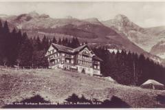 Kurhaus Alvier am Buchserberg, Poststempel vom 16.07.1933. Aufnahme und Verlag von Hans Gross, St. Gallen, Nr. 8174
