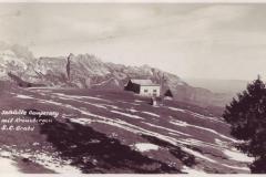 Skihütte Gampernei, Poststempel vom 03.01.1933