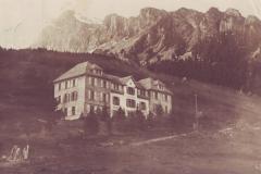 Kurhaus Alvier, Poststempel vom 25.08.1921. Aufnahme und Verlag von Andreas Hane, Rorschach, Nr. 438