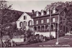 Oberschan: Kurhaus zum Aufstieg, Poststempel vom 24.08.1942. Aufnahme und Verlag von Hans Gross, St. Gallen, Nr. 11294