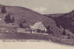 Gruss aus Palfries, Poststempel vom 11.08.1907. Aufnahme und Verlag von Franz Lüthi, St. Gallen