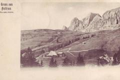 Gruss aus Palfries, Poststempel vom 28.08.1908. Aufnahme von A. Etlin, Kerns