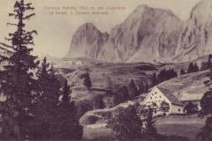 Palfries mit Alvier, Poststempel vom 21.07.1914