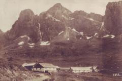 Palfries-Alp mit Alvier, Poststempel vom 05.08.1921. Aufnahme und Verlag von Andreas Hane, Rorschach, Nr. 3522