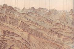 Alvierpanorama von S. Simon 1879: Ausschnitt Wägitaler Berge