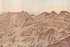 Alvierpanorama von S. Simon 1879: Ausschnitt Churfirsten