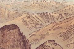 Alvierpanorama von S. Simon 1879: Ausschnitt Gonzen