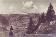 Auf Sennisalp um 1912: Blick auf Flumseralpen und Spitzmeilen. Aufnahme und Verlag von Max Frei, St. Gallen, Nr. 4014