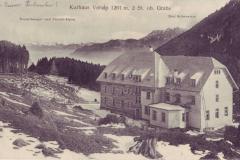 Kurhaus Voralp, Poststempel vom 02.01.1908. Verlag W. Schertenleib, Grabs