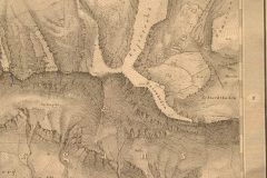 Johannes Eschmann: Topographische Karte des Cantons St. Gallen, Blatt Nesslau, Ausschnitt Churfirsten
