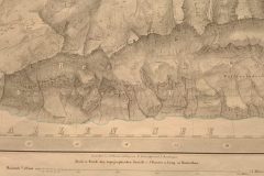 Johannes Eschmann: Topographische Karte des Cantons St. Gallen, Blatt Nesslau, Ausschnitt Churfirsten