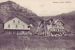 Kurhaus und Pension Lüsis (1300m) um 1920. Aufnahme und Verlag von Alexander Fetzer, Walenstadt