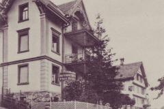 Obstalden, Hotel Hirschen um 1915. Postkartenverlag Christian Tischhauser, Buchs SG, Nr. 1038