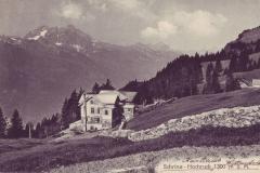 Schrina-Hochruck 1300m, Poststempel vom 27.07.1912. Verlag Wehrli A.-G. Zürich