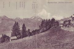 Vierfaches Panorama von Schrina-Hochruck um 1920, rechter Teil