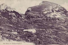Alp Selun im Churfirstengebiet um 1910. Aufnahme von C. Roth, Stein. Postkartenverlag Jacob Ittensohn, St. Margrethen