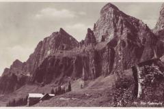 Alp Tschingla, Poststempel vom 07.08.1934. Aufnahme von Anton Lendi, Mols am Walensee, Nr. 33