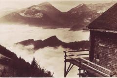 Guscha: Naturfreundehütte auf Birch um 1920