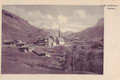 St. Antönien Castels, Poststempel vom 20.08.1913. Aufnahme und Verlag von Christian Meisser, Chur