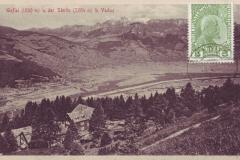 Gaflei und der Säntis, Poststempel vom 19.05.1914
