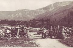 Alpenlandschaft auf Malbun, Poststempel vom 27.08.1930. Aufnahme und Verlag von Julius Buchmann, Grabs