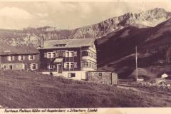 Kurhaus Malbun um 1935. Aufnahme und Verlag von Adolf Buchs, Schaan