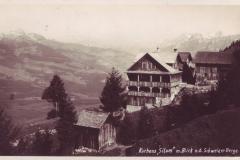 Kurhaus Silum, Poststempel vom 08.07.1929. Aufnahme und Verlag von Julius Buchmann, Grabs