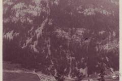 Steg im Saminatal, Poststempel vom 13.07.1927. Aufnahme von Hermann Wachter, Vaduz