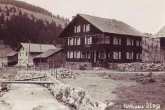 Kurhaus Steg, Poststempel vom 06.08.1931