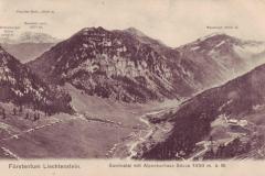 Saminatal mit Alpenkurhaus Sücka um 1910. Verlag von Alois Gnädinger, Feldkirch