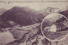 Kurhaus Sücka, Poststempel vom 20.07.1908. Postkartenverlag Christian Tischhauser, Buchs, Nr. 816