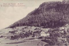 Hotel und Pension Samina im Höhenkurort Triesenberg um 1910. Verlag Philipp Gerster, Vaduz