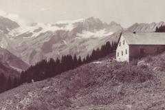 Malanseralp um 1925. Aufnahme von Friedrich Wilhelm Sprecher, Vättis