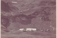 Alp Seeben mit Sächsmoor um 1925. Aufnahme und Verlag von Jean Gaberell, Thalwil