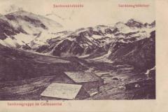 Sardonaalp im Calfeisental, Poststempel vom 17.07.1910. Aufnahme und Verlag von Johann Fetzer, Ragaz