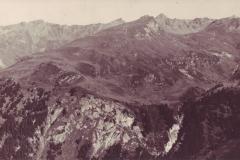 Calfeisental um 1920, im Gebiet der Alp Platta. Aufnahme von Friedrich Wilhelm Sprecher, Vättis
