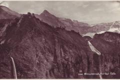 Wasserfälle bei Batöni ob Weisstannen um 1935. Aufnahme und Verlag von Hans Gross, St. Gallen, Nr. 7344