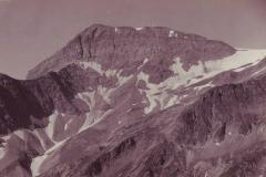 Trinserhorn (Piz Dolf) um 1925. Aufnahme von Friedrich Wilhelm Sprecher, Vättis