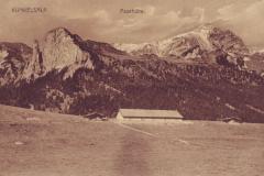 Kunkelspass: Kunkelsalp Passhöhe. Poststempel vom 07.09.1913. Verlag Gebrüder Fetzer, Ragaz
