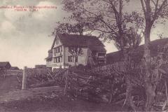 St. Margrethenberg: Gasthaus zum Pizalun. Poststempel vom 29.09.1913. Aufnahme und Verlag von Alfred Heinze, Ragaz