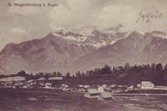 St. Margrethenberg bei Ragaz, Poststempel vom 23.08.1913. Aufnahme und Verlag von Alfred Heinze, Ragaz