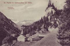 St. Martin im Calfeisental, Poststempel vom 04.08.1910. Aufnahme und Verlag von Johann Fetzer, Ragaz