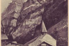St. Martin im Calfeisental, Poststempel von 1919. Unbekannter Fotograf