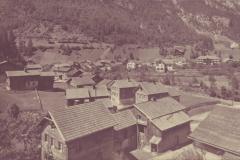 Vättis um 1925. Aufnahme von Friedrich Wilhelm Sprecher, Vättis