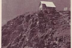 Sardonahütte um 1935. Aufnahme von Friedrich Wilhelm Sprecher, Vättis