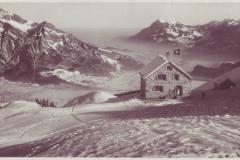 Skihaus Gaffia um 1935, Aufnahme und Verlag von Hans Leonhard Meisser, Zürich